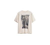 Desigual Camiseta gris / antracita / offwhite L gris / antracita / offwhite