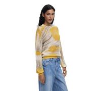 Desigual Camiseta JERS_Hyder, 8018 Amarilla, L