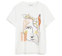 Desigual Camiseta Manga Corta de la colección Mujer, Blanco, M
