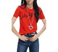Desigual Florencia T-Shirt, Rojo, XS Women's