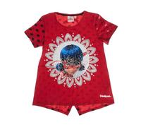 Desigual Camiseta Manga Corta Lady Bug Lentejuelas Reversibles 19SGTKXA para Niña