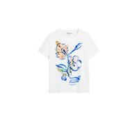 Desigual Camiseta mezcla de colores / blanco XS mezcla de colores / blanco