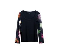 Desigual Camiseta mezcla de colores / negro M mezcla de colores / negro