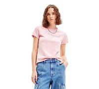 Desigual Camiseta para Mujer TS_Maya, Rojo, M