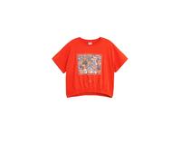 Desigual Camiseta 'Sequin' rosa / rojo / plata 134-140 rosa / rojo / plata