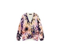 Desigual Cárdigan amarillo claro / lila / altrosa M EUR