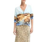 Desigual cárdigan de la colección Mujer, Azul Claro, S