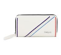 Desigual Accessories PU Long Wallet, Billetera Bi-Fold para Mujer, Blanco, Talla única