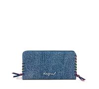 DESIGUAL Carteras y monederos para mujer Monedero mediano denim corazón