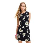 Desigual Chaleco Lorena Vestido, Negro, XS para Mujer