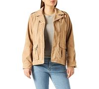 Desigual Chaq_amar Chaqueta de Piel sintética, marrón, XL Mujeres