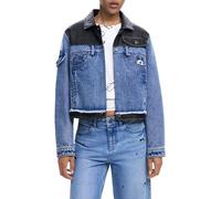 Desigual Chaqueta de entretiempo Constrast Mickey vaquera denim medium wash azul/mezcla de colores L