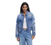 Desigual Chaqueta de entretiempo azul L azul