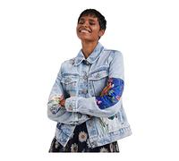 Desigual Chaq_LOS ANG Chaqueta Vaquera, Azul, 36 para Mujer
