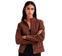Desigual Chaq_mar Chaqueta de Piel sintética, marrón, L Mujeres