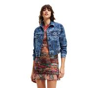 Desigual Chaq_Oklahoma, 5053 Denim Medium Chaqueta, Azul, S para Mujer