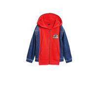 Desigual Chaqueta de entretiempo 'Mickey Mouse' azul denim / gris / rojo / negro 122-128 azul denim / gris / rojo / negro