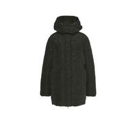 Desigual Abrigo largo acolchado para mujer Tulip Woman, Negro, M