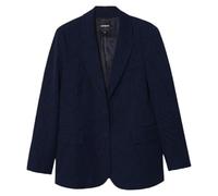 Desigual Chaqueta Tejida para Mujer Woman Woven, Azul, L
