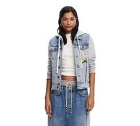 Desigual Chaqueta Vaquera para Mujer Dim, Azul, M