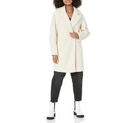Desigual Coat_London Woman Woven Overcoat, Blanco, XL Mujeres