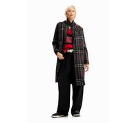 Desigual COAT_LUISE, 2002 ANTHRACITE, XL, Negro, XL