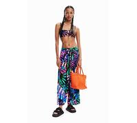 Desigual Pant_Puerto Escondido Conjunto de Bikini, Negro, XL Mujeres