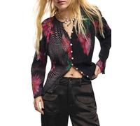 Desigual Dark Blouse, Negro, S Women's