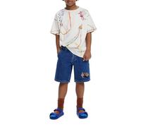 DESIGUAL Denim_Doble C, 5008 Denim Dark Blue, 7/8