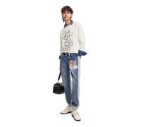 Desigual Denim_Jogger, 5053 Denim Medium Wash, L, Azul, L