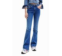 Desigual Denim_Luna 5053 Pantalones Informales, Azul, 36 para Mujer