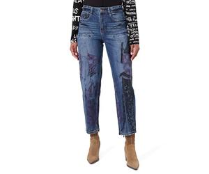 Desigual Denim_Samurai Jeans, Azul, 40 Women's