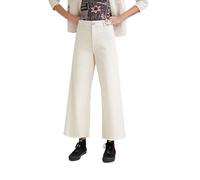 Desigual Denim Trousers Jeans, Blanco, 40 para Mujer