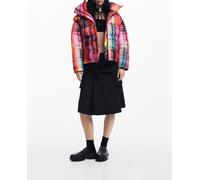 Desigual Desigual - Abrigo acolchado cuadros de mujer. Multicolor Talla 44