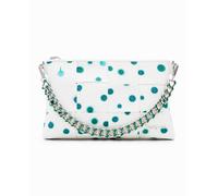 Desigual Desigual - Bandolera M trenzada gotas de mujer. Blanco Talla Talla única