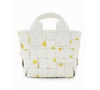 Desigual Desigual - Bandolera shopper XS gotas de mujer. Amarillo Talla Talla única
