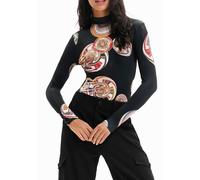 Desigual Desigual - Body punto mujer manga larga. Talla 42