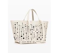 Desigual Desigual - Bolso shopper círculos de mujer. Crudo Talla Talla única