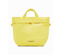 Desigual Desigual - Bolso shopper L reversible nylon de mujer. Amarillo Talla Talla única