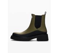 Desigual Desigual - Bota estilo Chelsea de mujer. Verde militar Talla 39