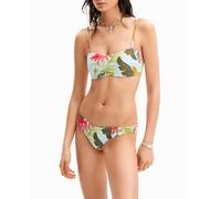 Desigual Desigual - Braguita bikini tropical de mujer. Azul claro Talla 42