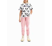 Desigual Desigual - Camiseta Minnie Mouse lentejuelas reversibles de niña. Blanco Talla 3 años