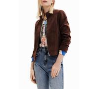 Desigual Desigual - Chaqueta efecto ante. Talla 34