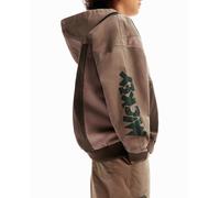 Desigual Desigual - Chaqueta patch Mickey Mouse de niño. Kaki Talla 9 años