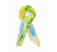 Desigual Desigual - Foulard rectangular arty de mujer. Multicolor Talla Talla única