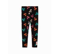 Desigual Desigual - Leggings largos Mickey de niña. Negro Talla 42