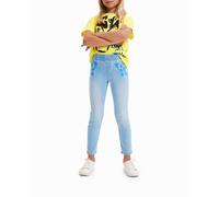 Desigual Desigual - Leggings vaqueros purpurina de niña. Denim Talla 3 años