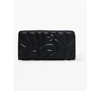 Desigual Desigual - Monedero flores geométricas cremallera de mujer. Negro Talla Talla única