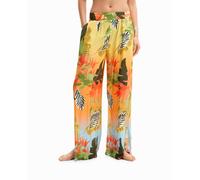 Desigual Swim_Pant Tropical Pa Bikini Bottoms, Naranja, S para Mujer