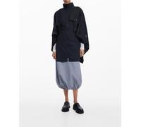 Desigual Desigual - Poncho nylon bolsillo de mujer. Negro Talla Talla única